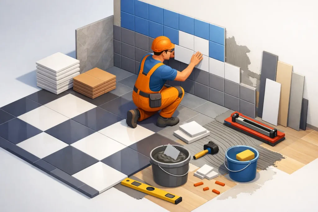 Floor & Wall Tiling Contractor in KL
