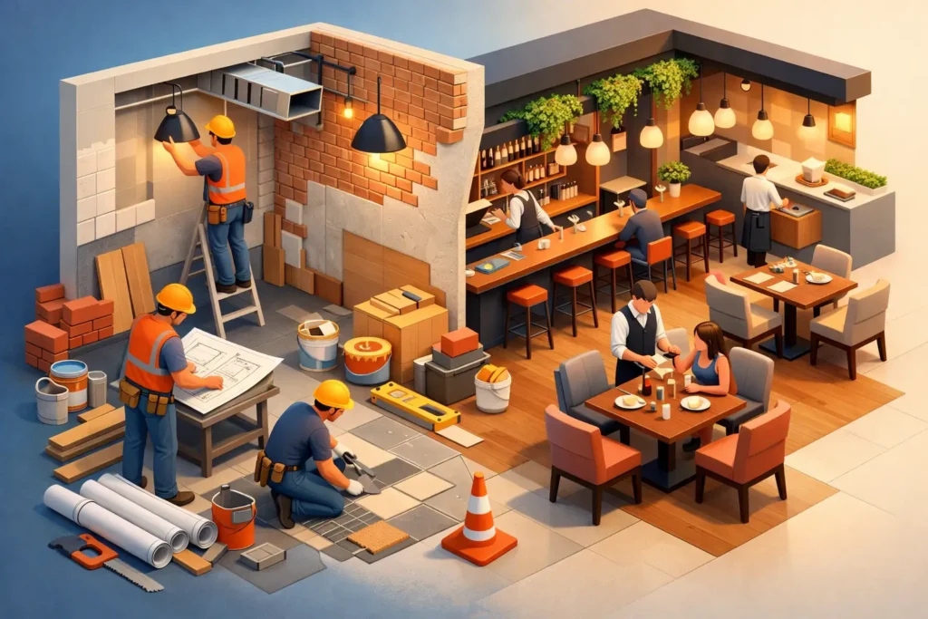 Restaurant Renovation Contractor in Malaysia