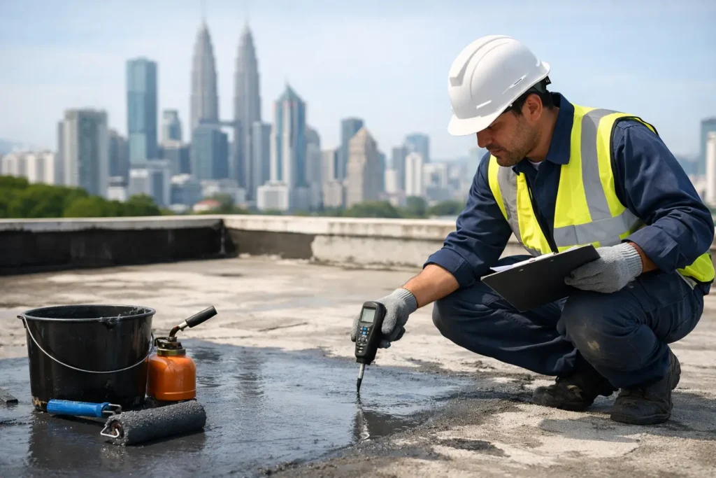 Roof Waterproofing Contractor KL: What to Check