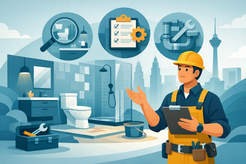 Toilet Renovation Contractor in KL: What to Check