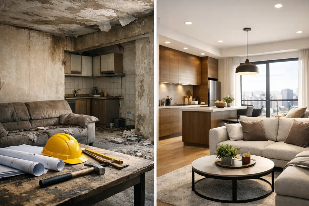 Condo Renovation Before and After Yang Berbaloi