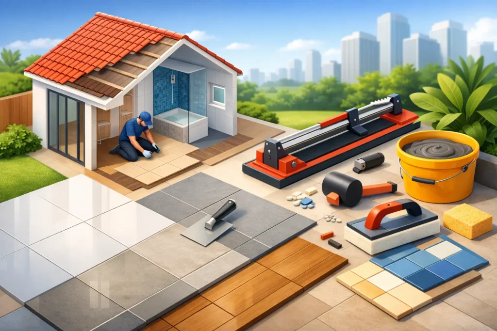 House Tiling Services Malaysia: What Matters