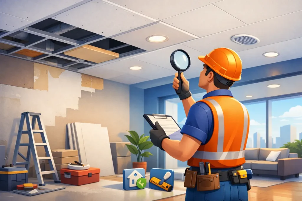 Plaster Ceiling Contractor Malaysia: What to Check
