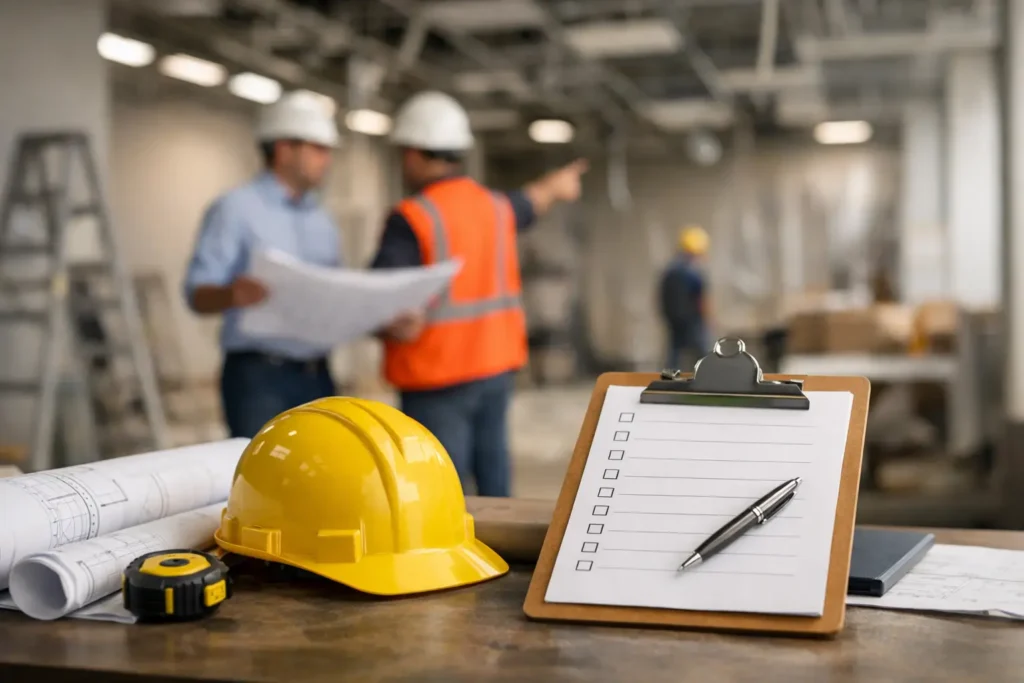Commercial Renovation Project Checklist for Owners