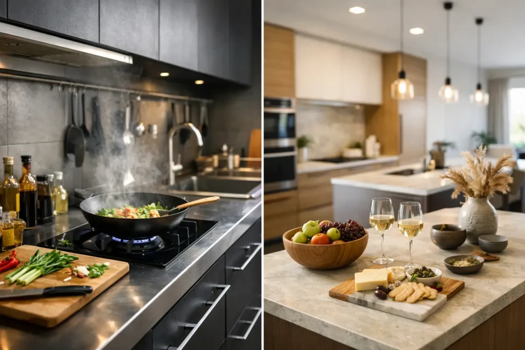 Wet Kitchen Dry Kitchen Layouts That Work